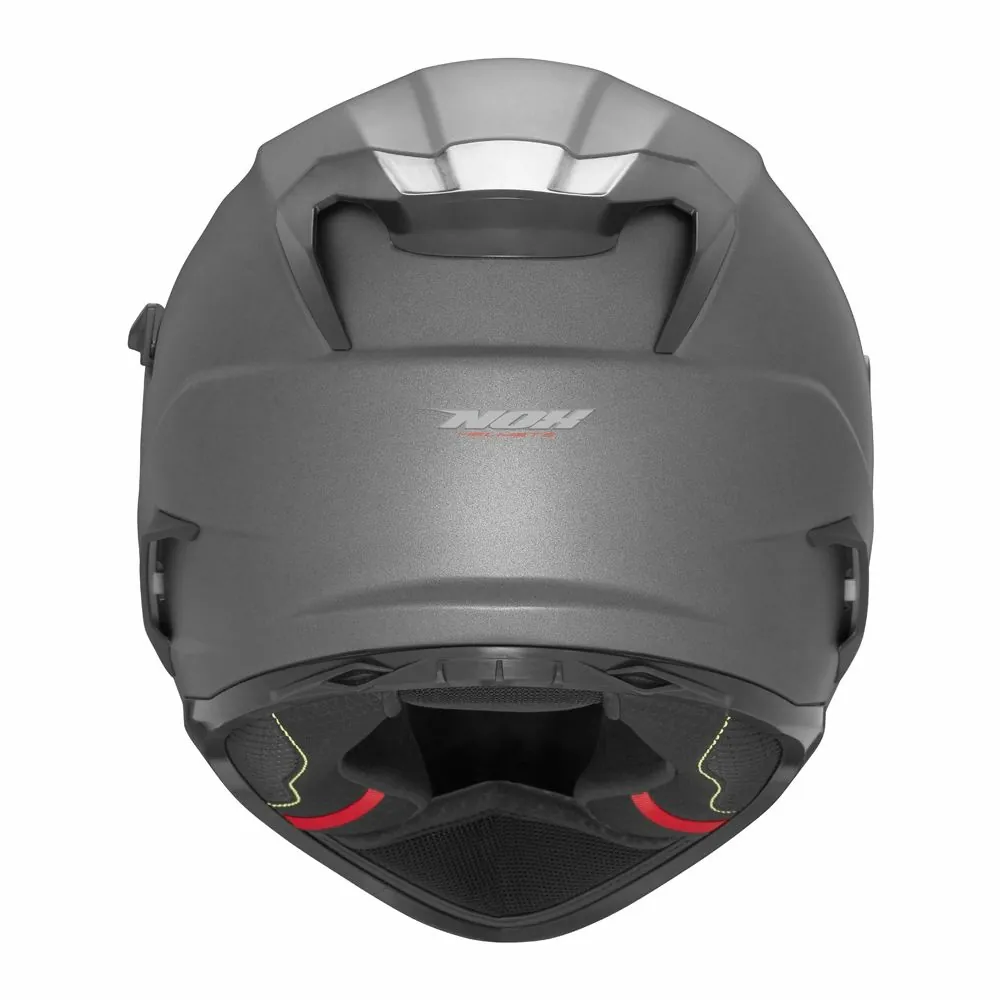 NOX casque intégral moto scooter N304S titane mat