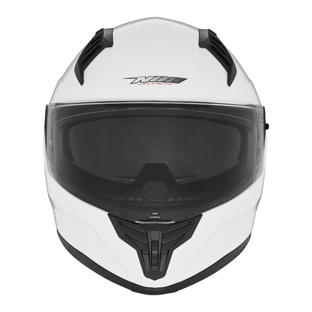 NOX casque intégral moto scooter N401 blanc perle