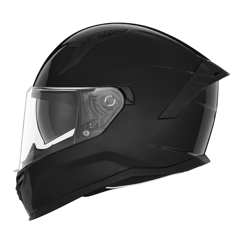 NOX full face helmet moto scooter N401 shiny black
