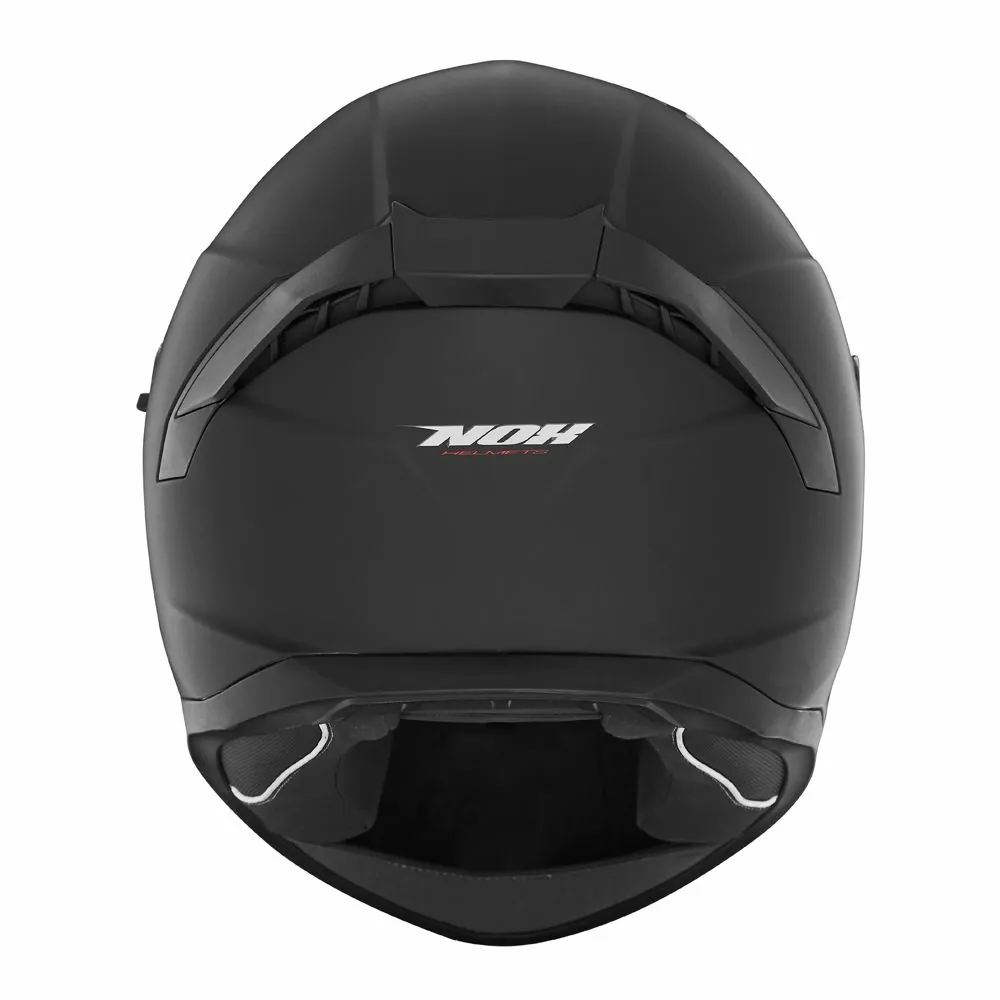 NOX casque intégral moto scooter N401 noir mat