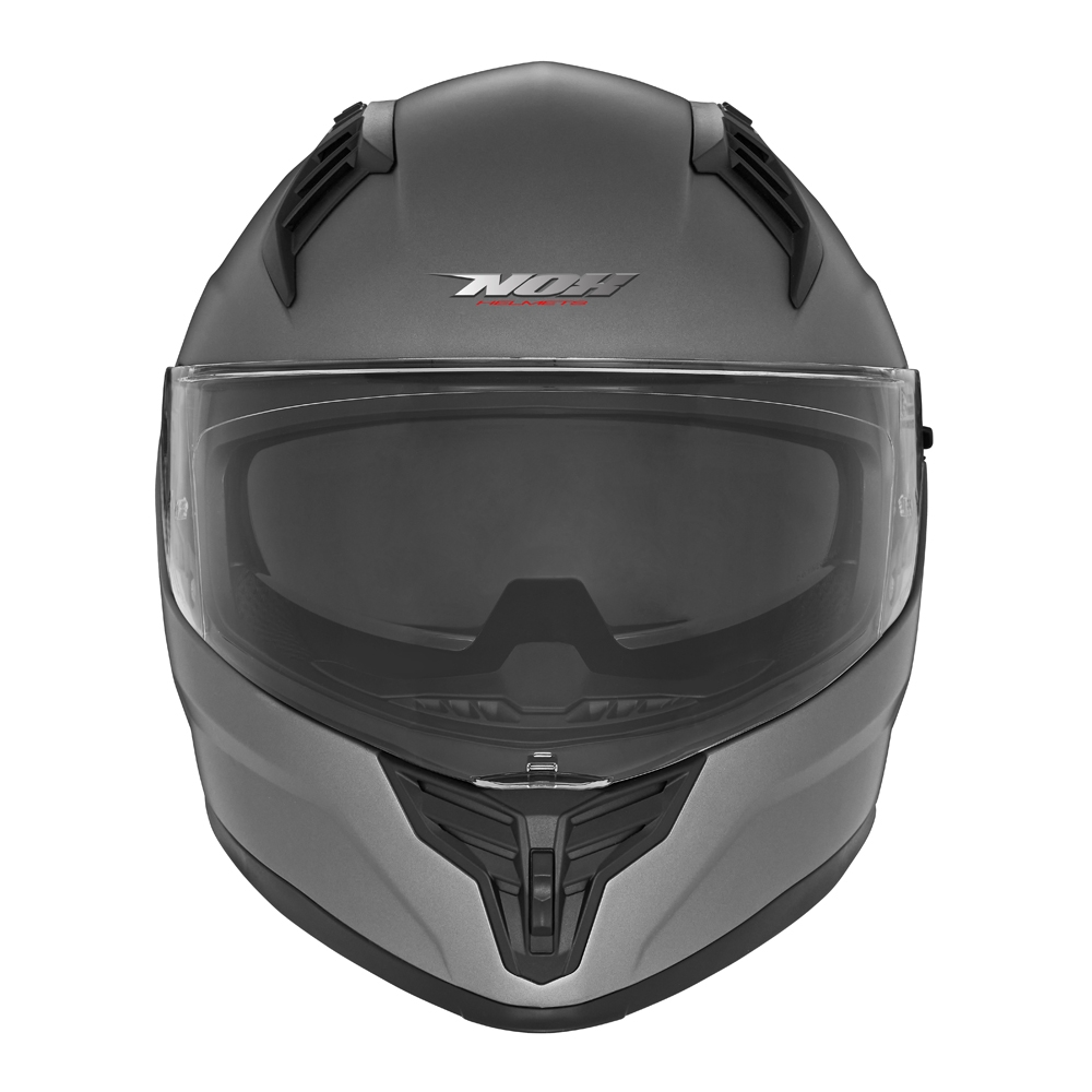 NOX casque intégral moto scooter N401 titane mat