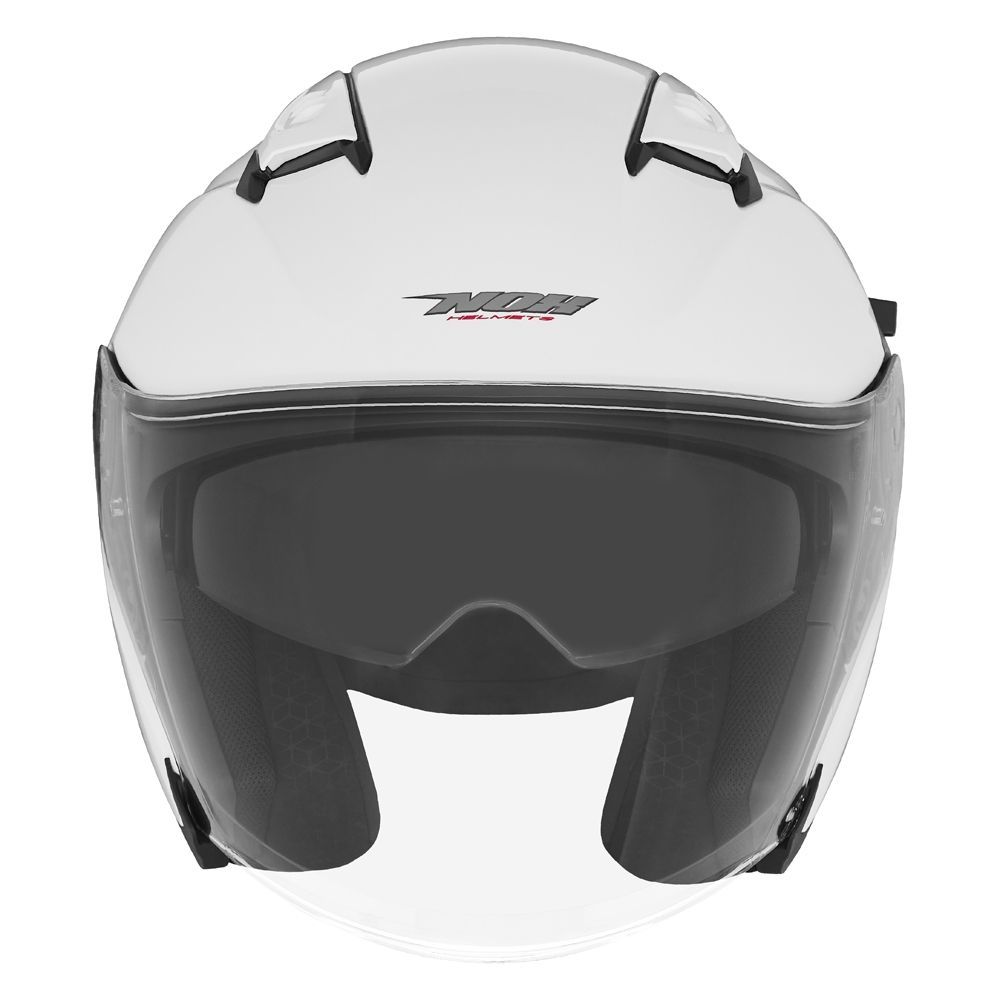 NOX casque jet moto scooter N130 blanc perle