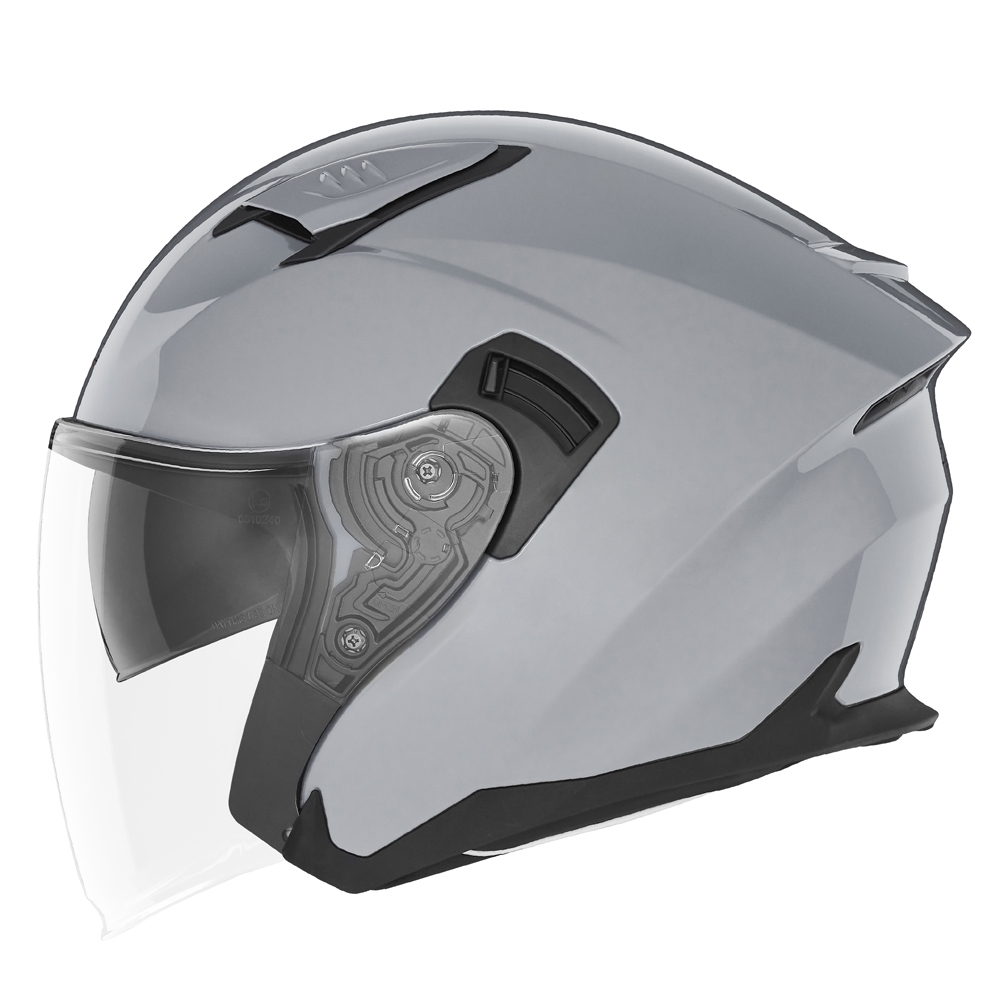 NOX jet helmet moto scooter N130 nardo gray