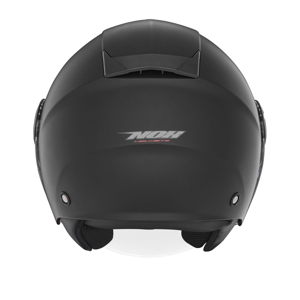 NOX jet helmet moto scooter N130 KLINT matt black / titanium