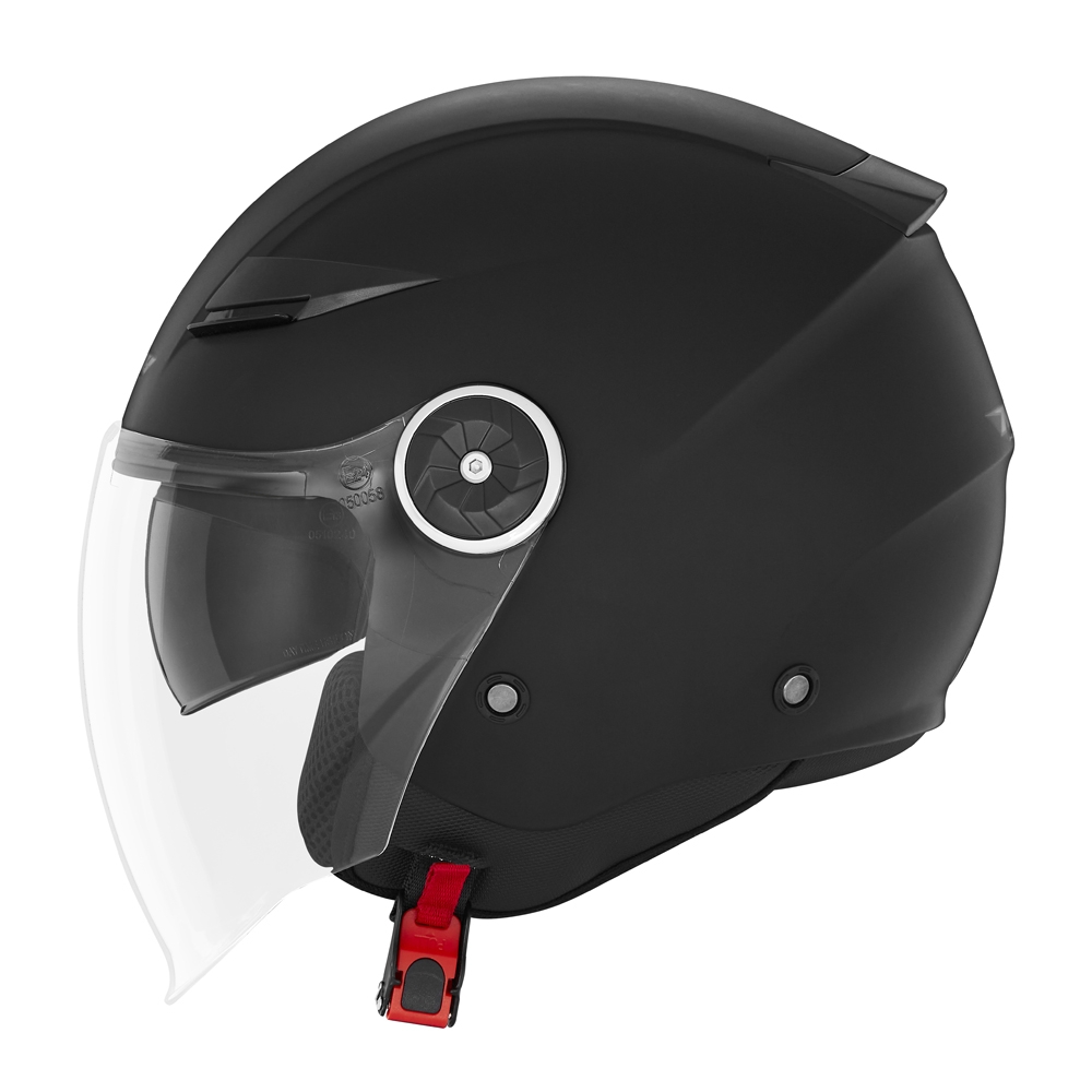NOX jet helmet moto scooter N130 KLINT matt black / titanium