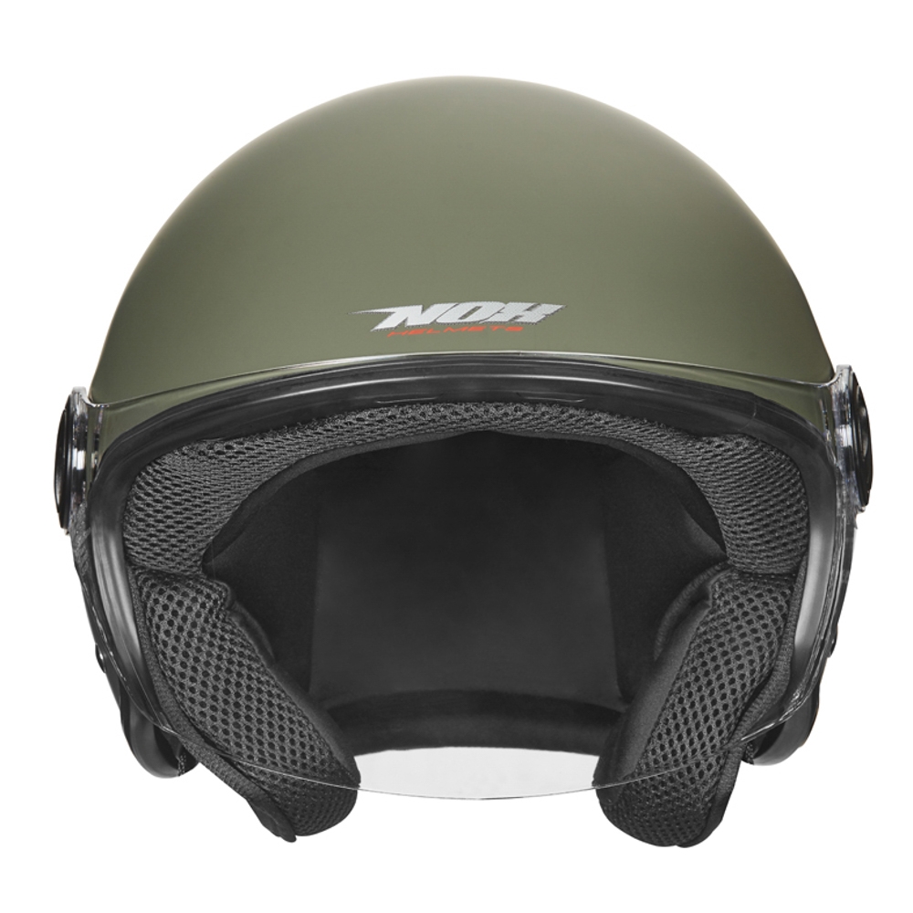 NOX jet helmet moto scooter N608 matt khaki
