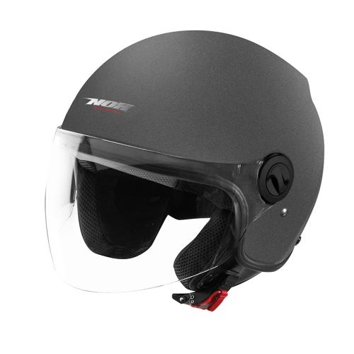 NOX jet helmet moto scooter N608 matt titanium