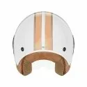 NOX casque jet moto scooter N210 EVO blanc / orange pastel