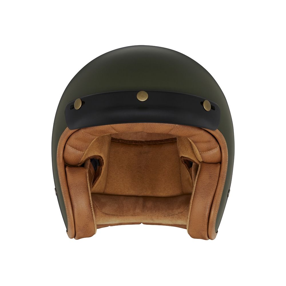 NOX jet helmet moto scooter N243 matt khaki