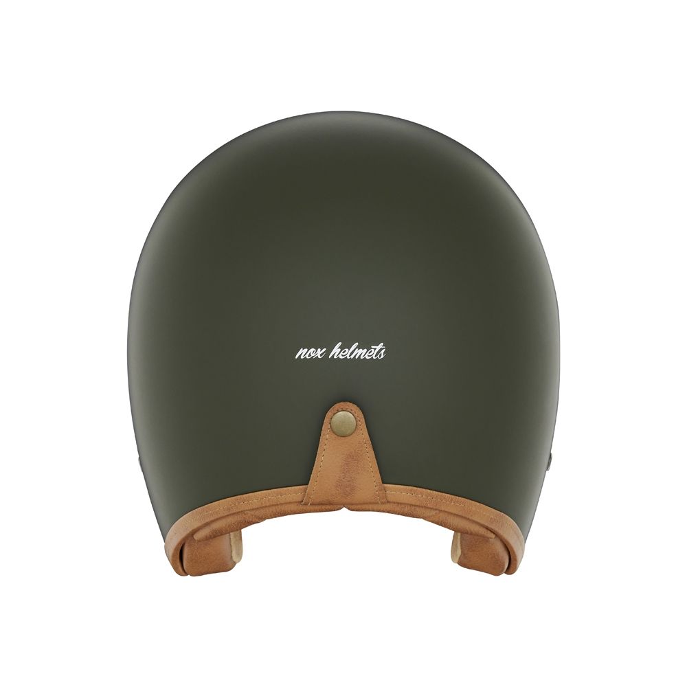 NOX jet helmet moto scooter N243 matt khaki