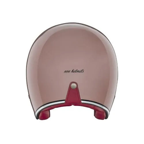 NOX casque jet moto scooter N243 or / rose