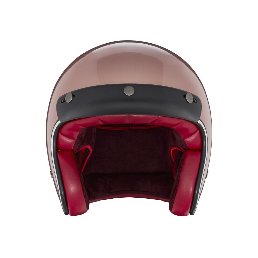 NOX jet helmet moto scooter N243 gold / pink