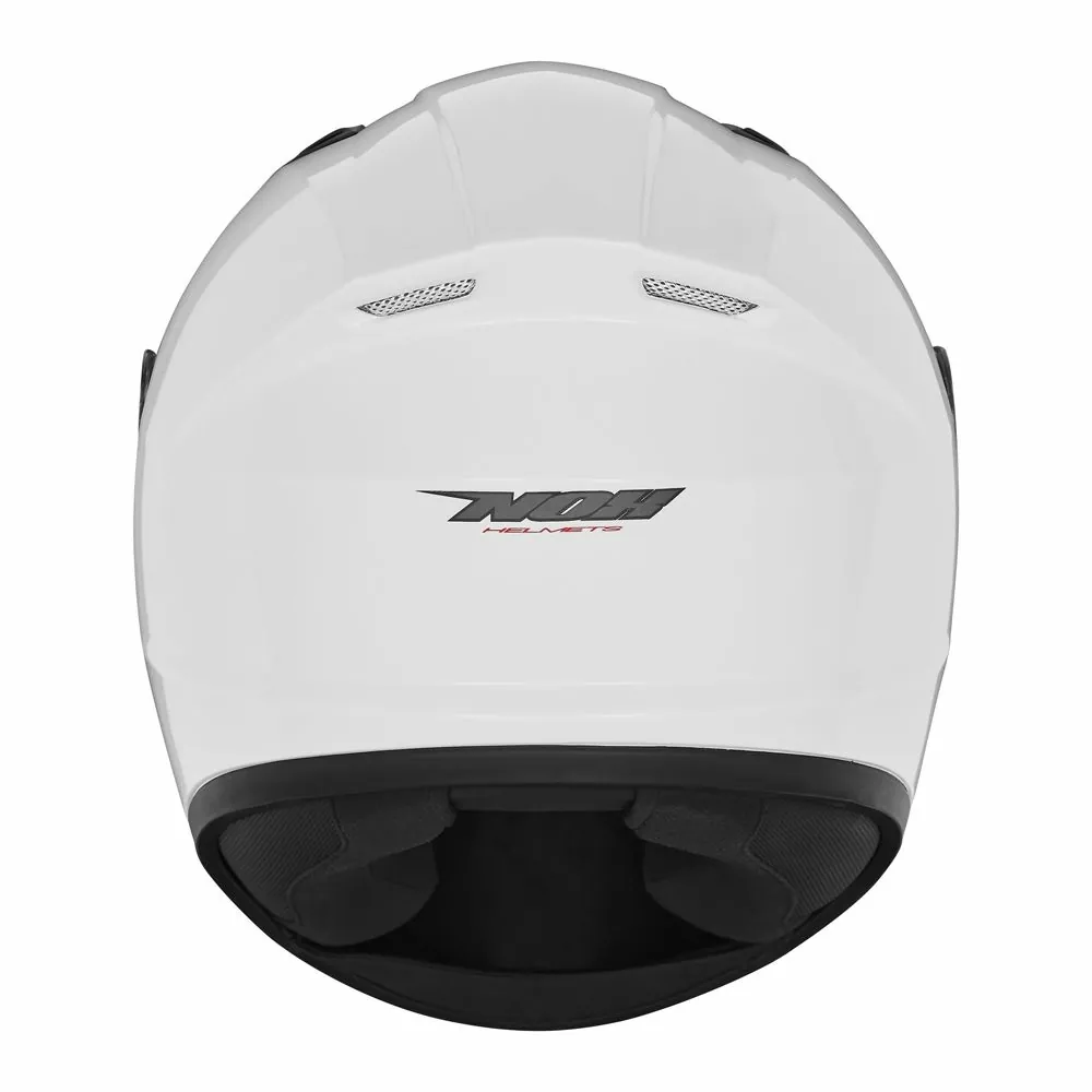 NOX casque intégral enfant moto scooter N731 blanc perle