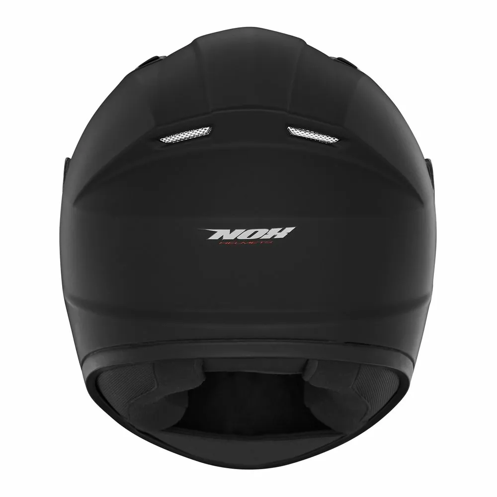 NOX casque intégral enfant moto scooter N731 noir mat