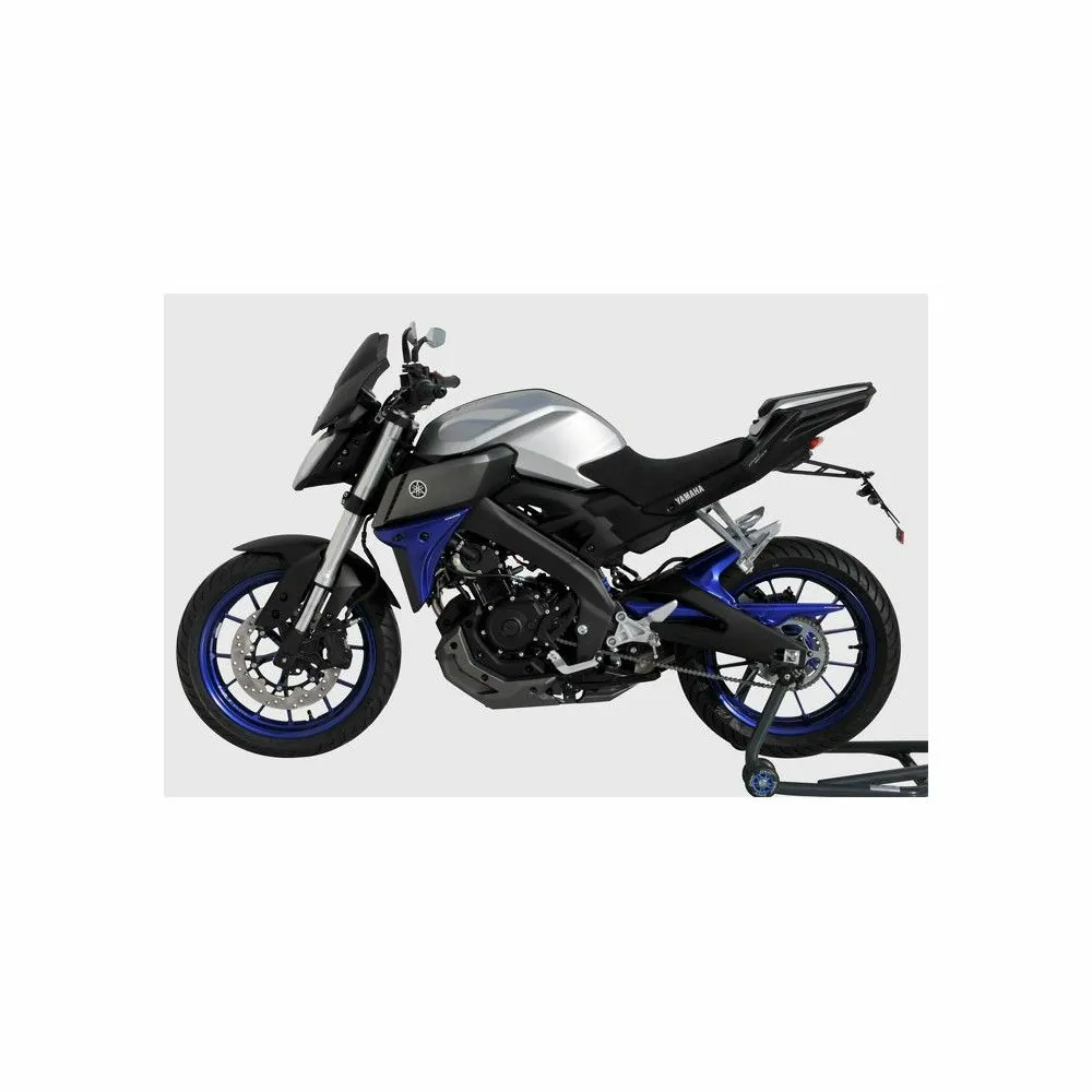 ermax Yamaha MT 125 2014 2019 garde boue arrière lèche roue BRUT à peindre