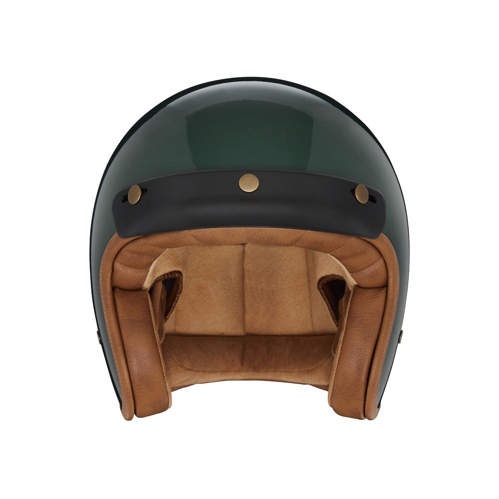 NOX jet helmet moto scooter N243 English green