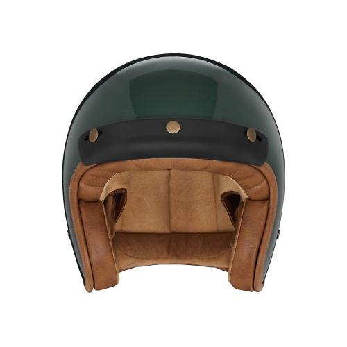 NOX jet helmet moto scooter N243 English green