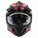 NOX motorcycle cross helmet N633 FUSION iridium blue