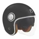NOX vintage jet helmet moto scooter HERITAGE matt black