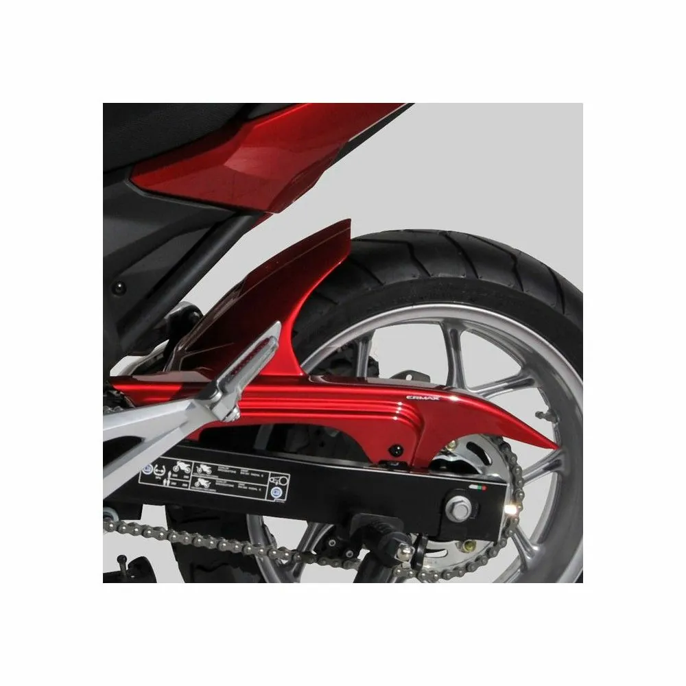 ermax honda NC 750 X 2016 2020 rear mudguard PAINTED