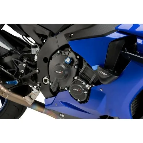 PUIG cache protection carters moteur Track Championship YAMAHA YZF-R1 / M / RACE / 2015 2026 - 21518