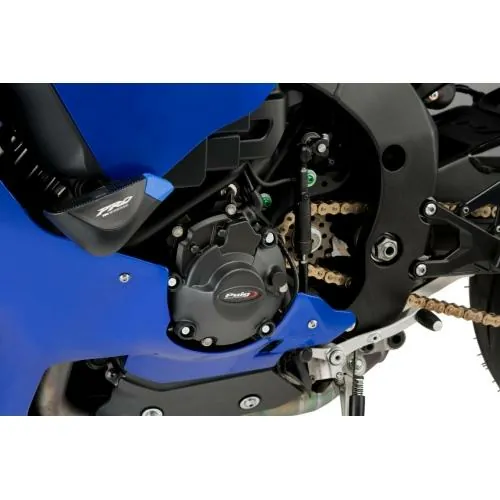 PUIG cache protection carters moteur Track Championship YAMAHA YZF-R1 / R1M / 2015 2025 ref 21518