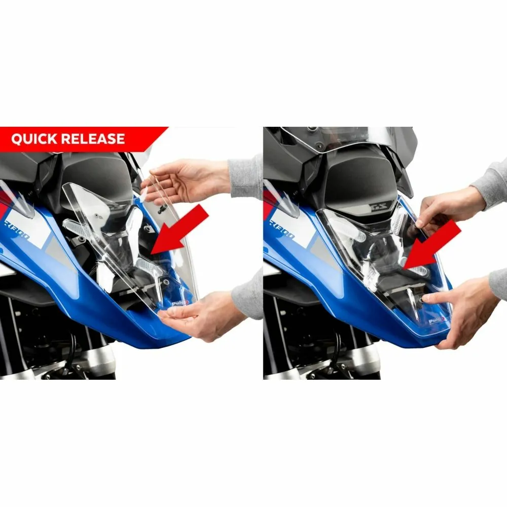PUIG Headlight protector BMW R 1300 GS / ADVENTURE / TRIPLE BLACK / TROPHY / 2023 2026 - 21853