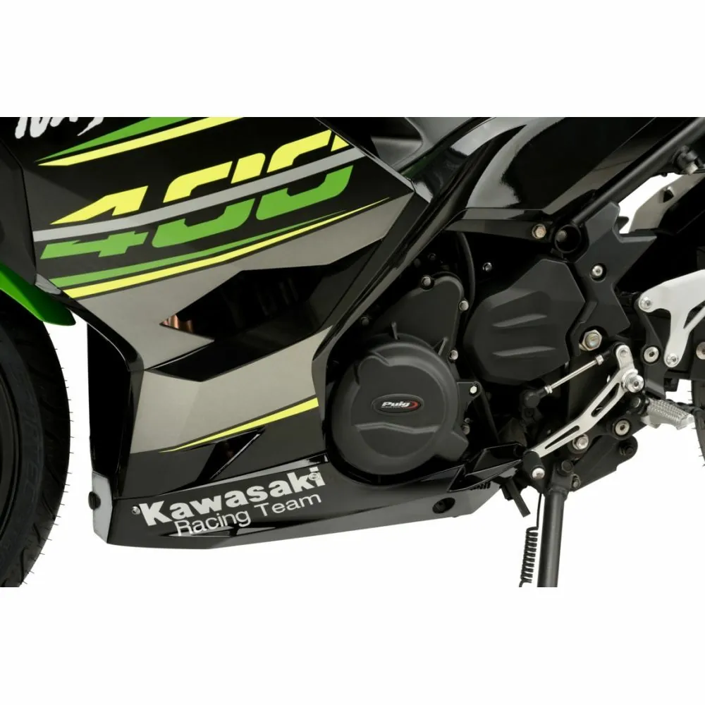 PUIG cache protection carters moteur Track Championship KAWASAKI NINJA 400 / 2018 2024 - 21512