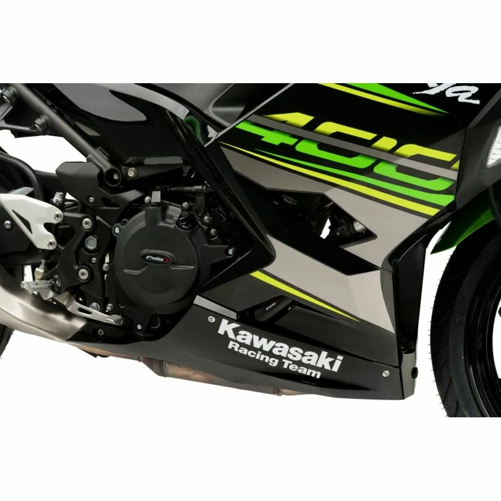 PUIG cache protection carters moteur Track Championship KAWASAKI NINJA 400 / 2018 2024 - 21512