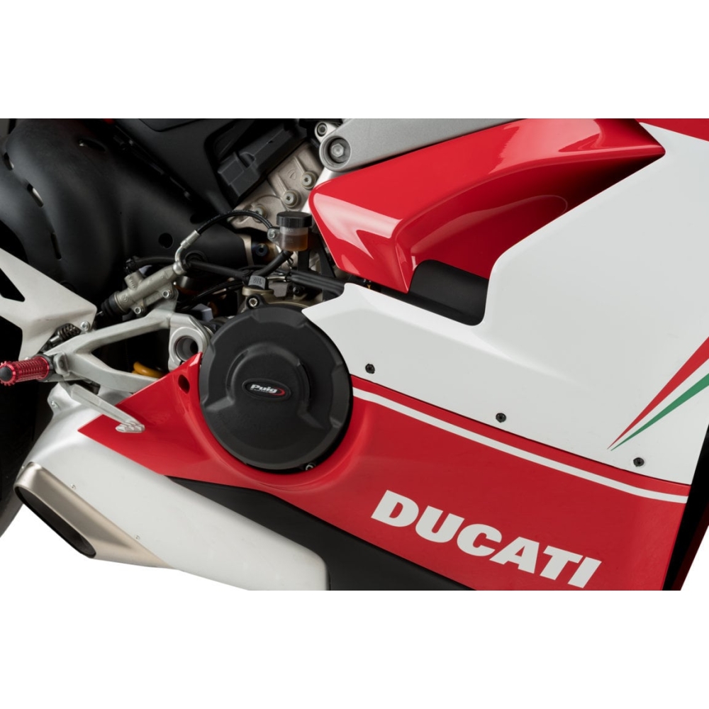 PUIG cache protection carters moteur Track Championship DUCATI PANIGALE 1000 / 1100 / V4 / SP2 / R / 2018 2024 ref 21505