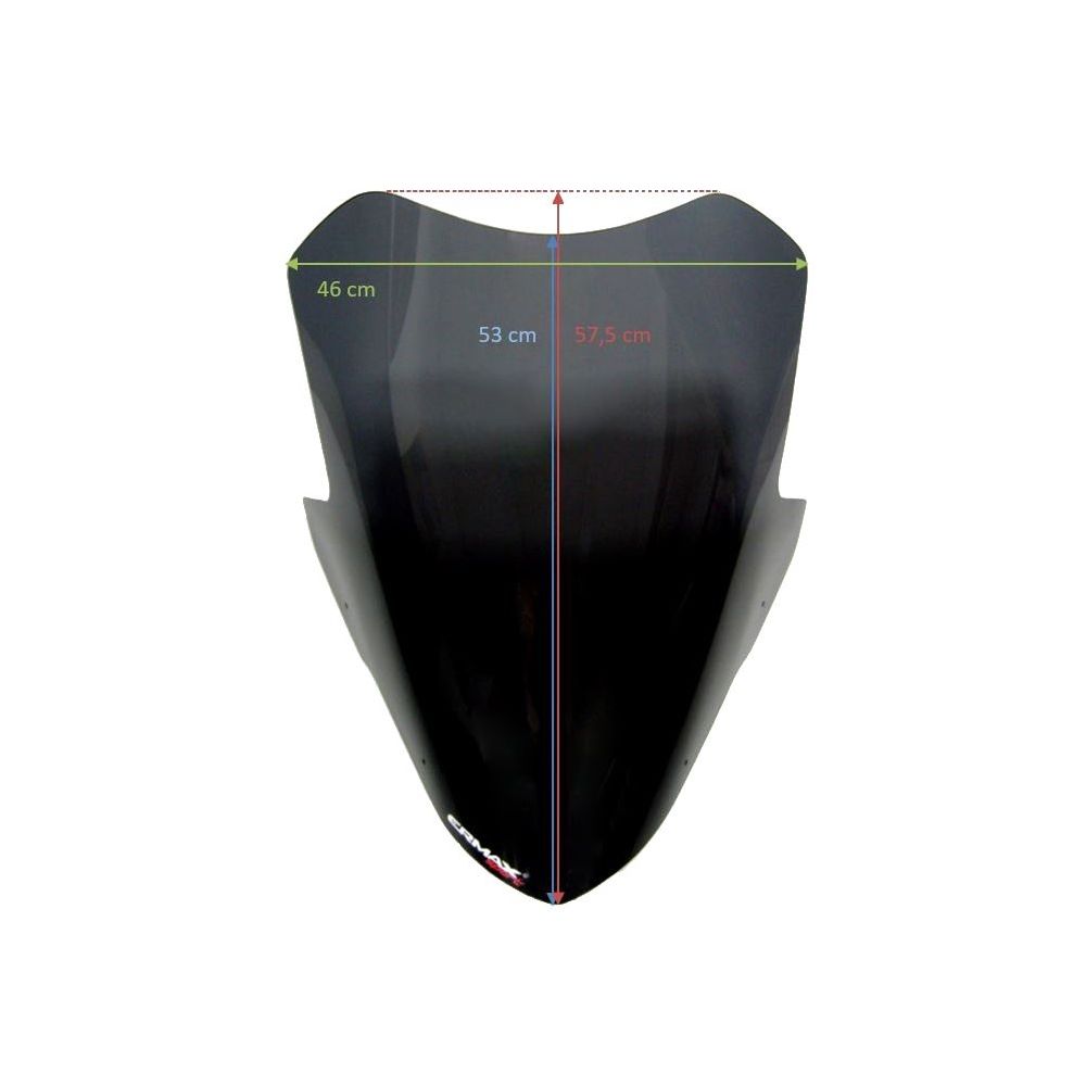 ERMAX windshield SPORT touring HONDA PCX 125 / 150 / 2021 2024 - 53 cm