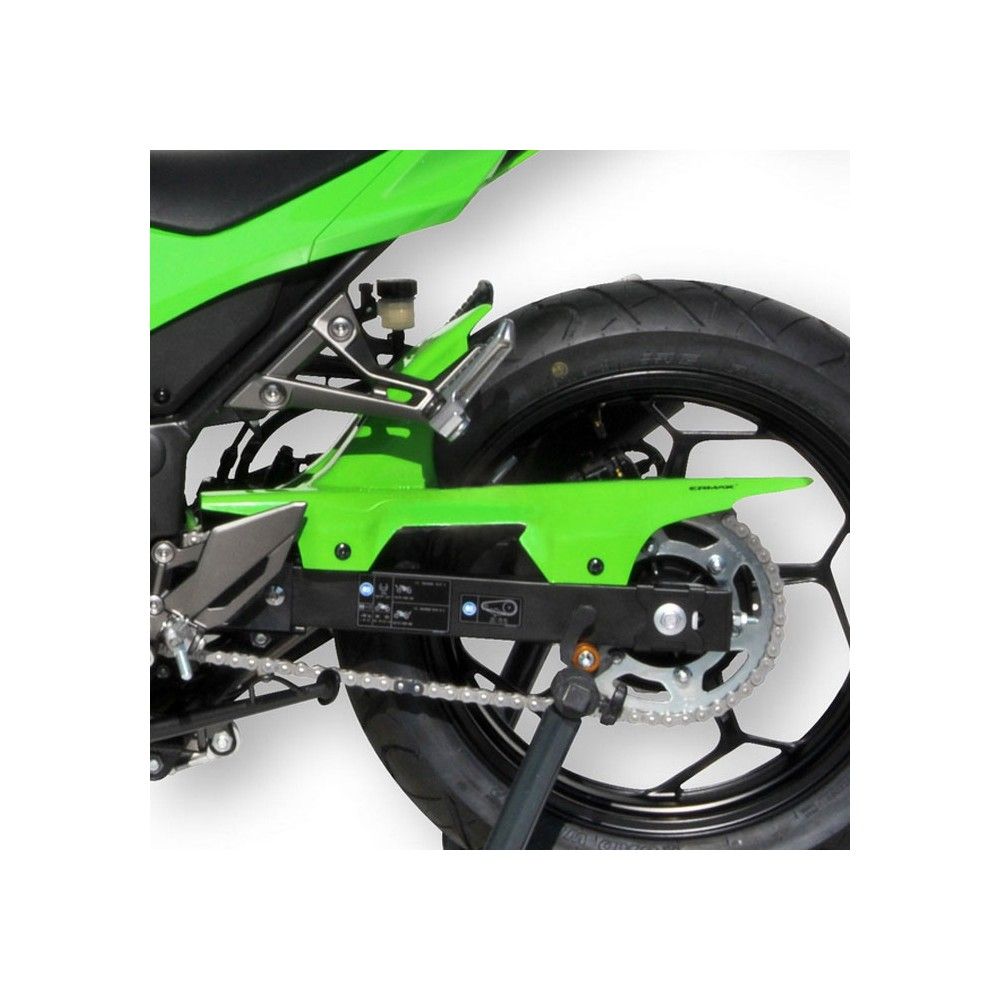 ermax garde boue arrière peint kawasaki Ninja 300 2013 2014 2015 2016 2017