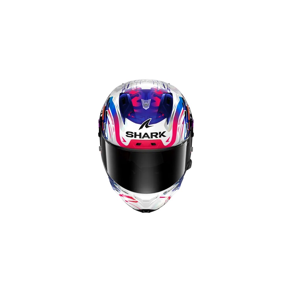 SHARK integral motorcycle helmet AERON GP purple / blue