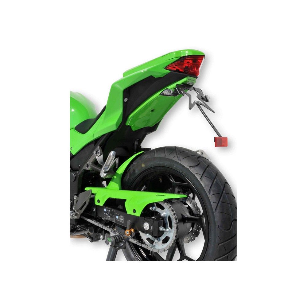 ermax garde boue arrière peint kawasaki Ninja 300 2013 2014 2015 2016 2017