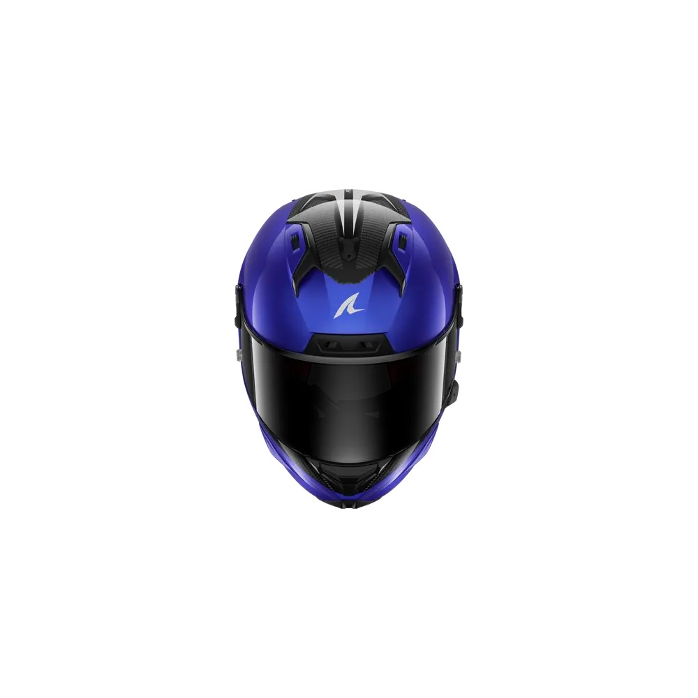 SHARK casque moto intégral AERON GP BLANK SP bleu