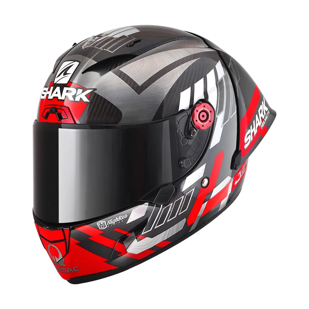 SHARK integral motorcycle helmet RACE-R PRO GP-06 grey / red