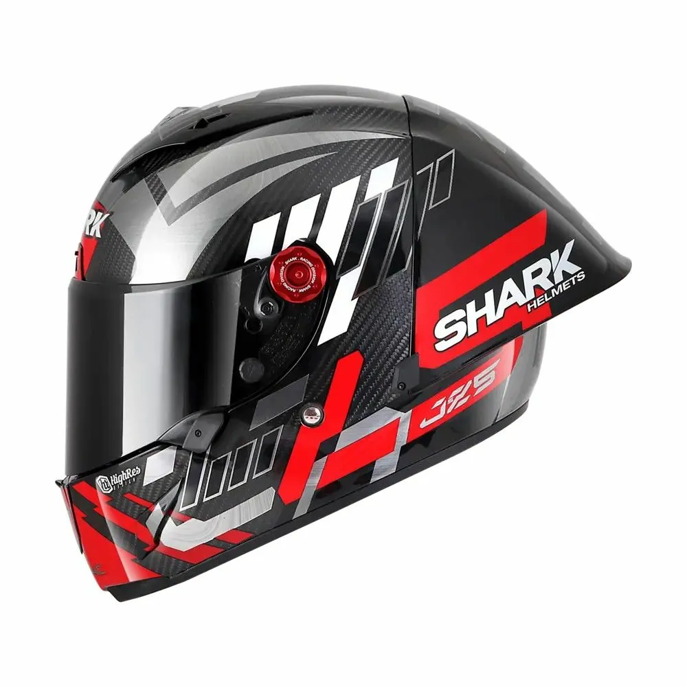 SHARK integral motorcycle helmet RACE-R PRO GP-06 grey / red