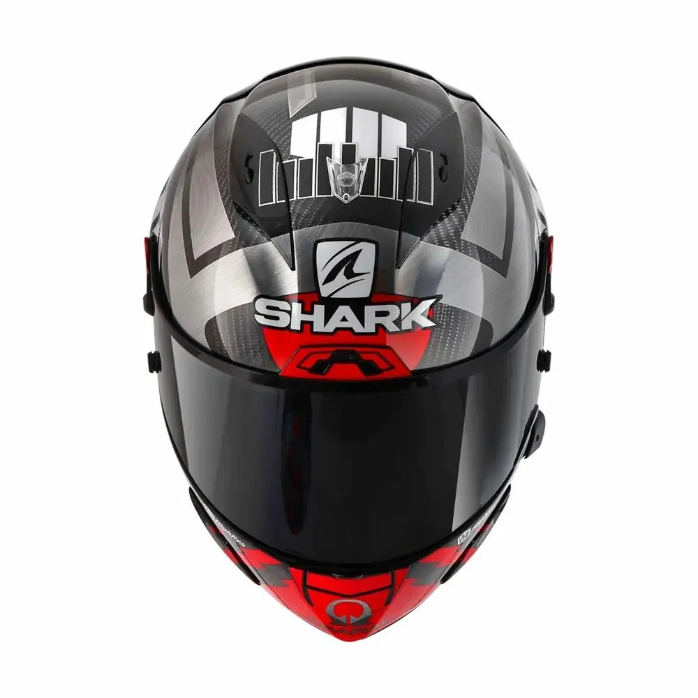 SHARK integral motorcycle helmet RACE-R PRO GP-06 grey / red
