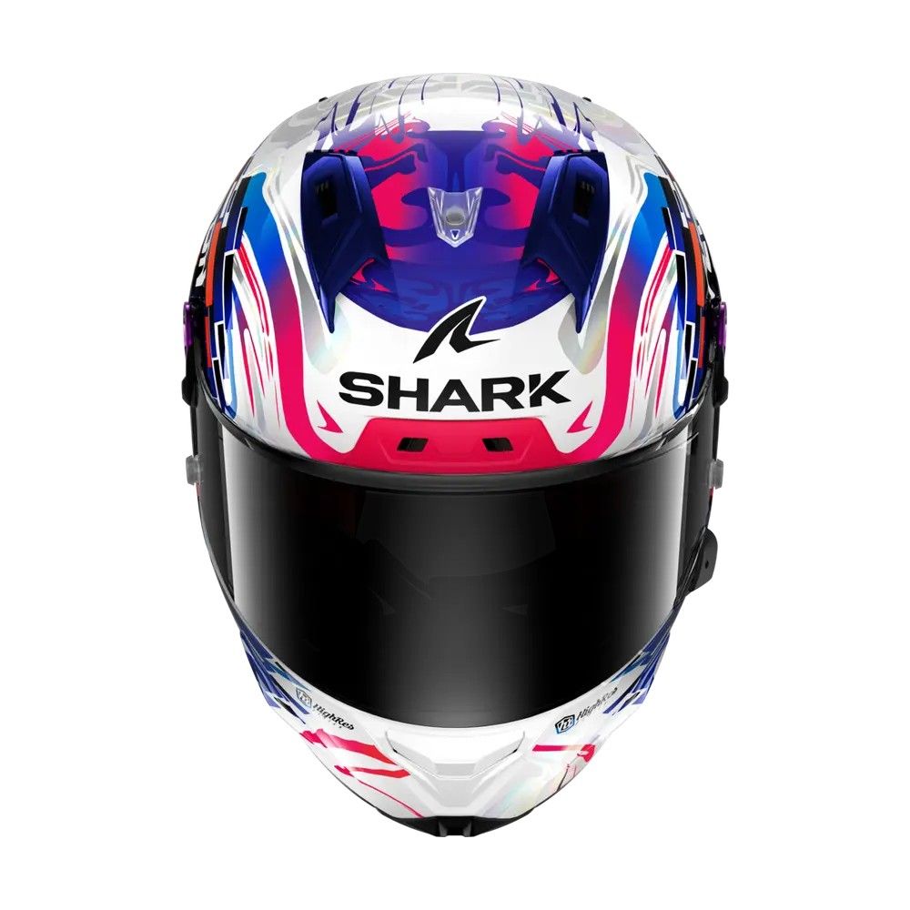 SHARK integral motorcycle helmet AERON GP REPLICA ZARCO purple / blue