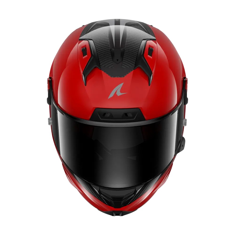 SHARK integral motorcycle helmet AERON GP BLANK SP red