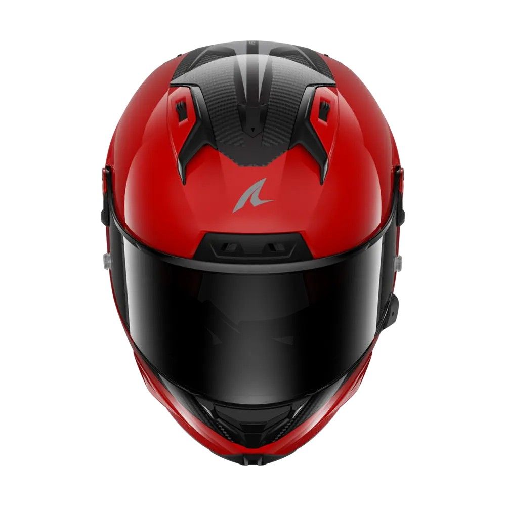 SHARK integral motorcycle helmet AERON GP BLANK SP red