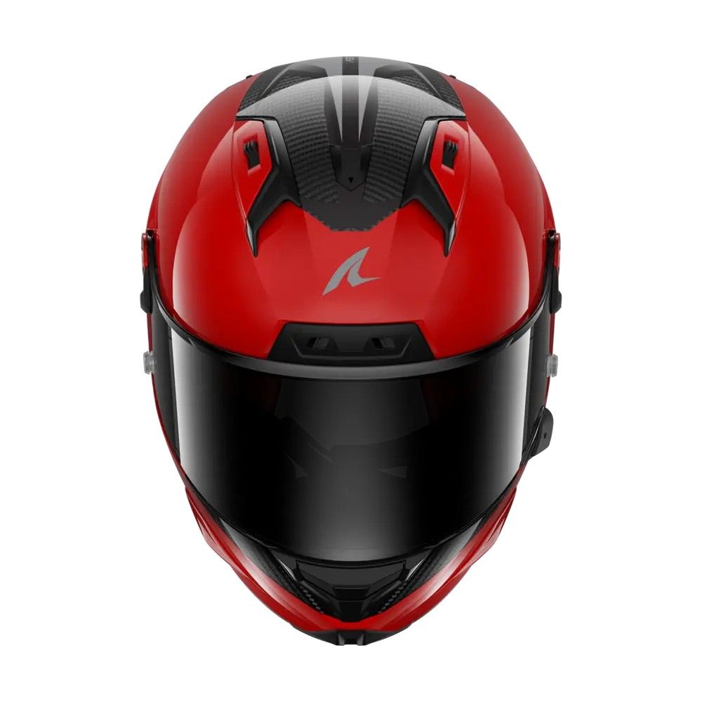 SHARK integral motorcycle helmet AERON GP BLANK SP red