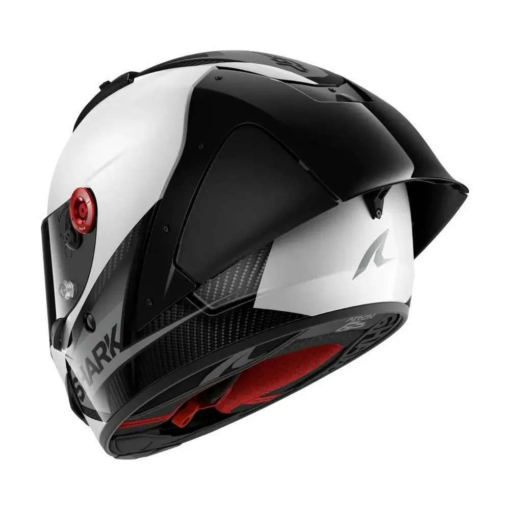 SHARK integral motorcycle helmet AERON GP BLANK SP red