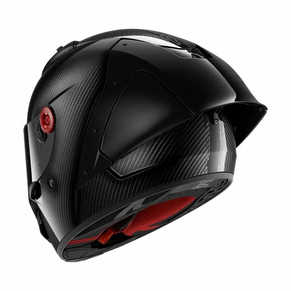 SHARK casque moto intégral AERON GP FULL CARBON carbone / anthracite