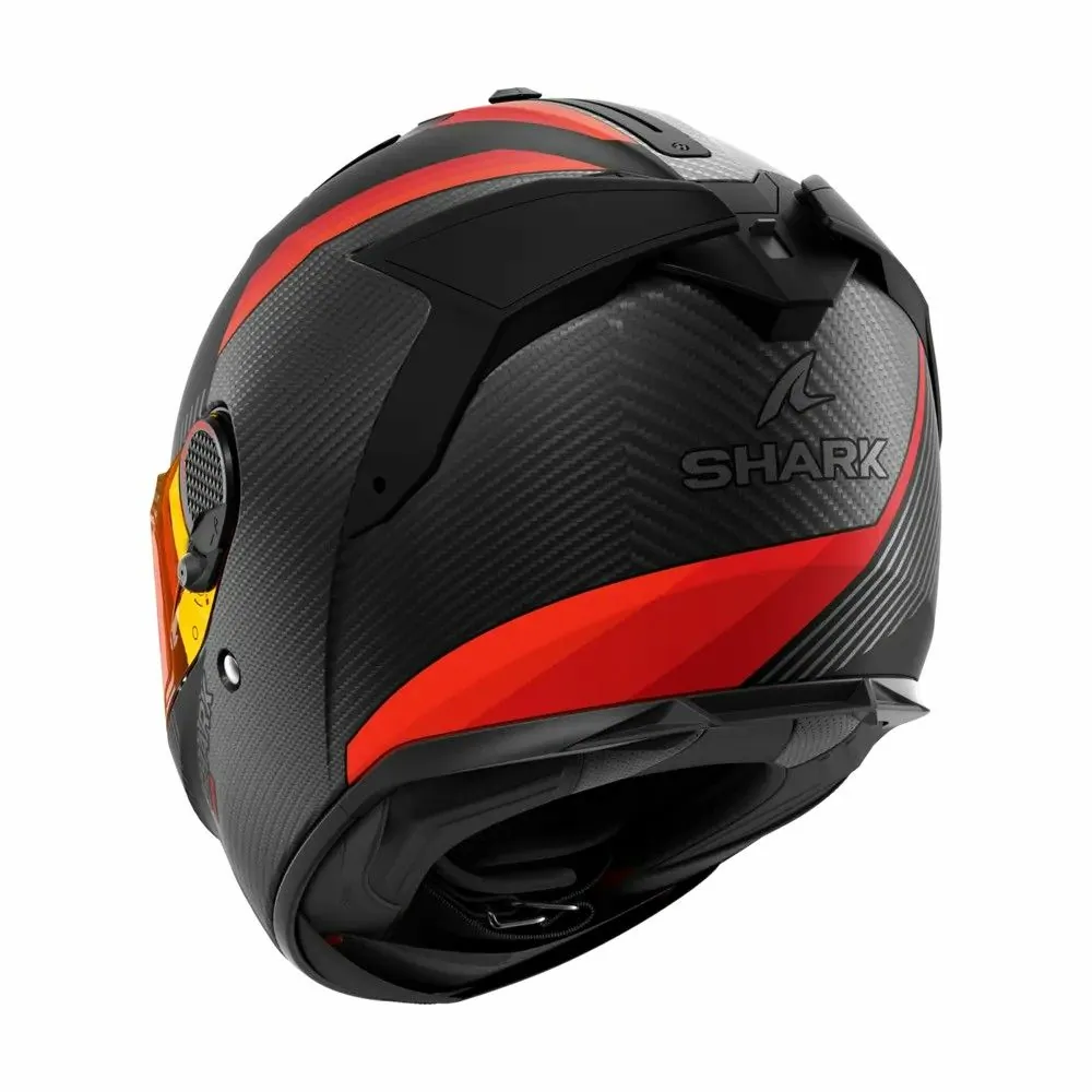 SHARK casque moto intégral SPARTAN GT PRO DOKHTA CARBON orange / anthracite