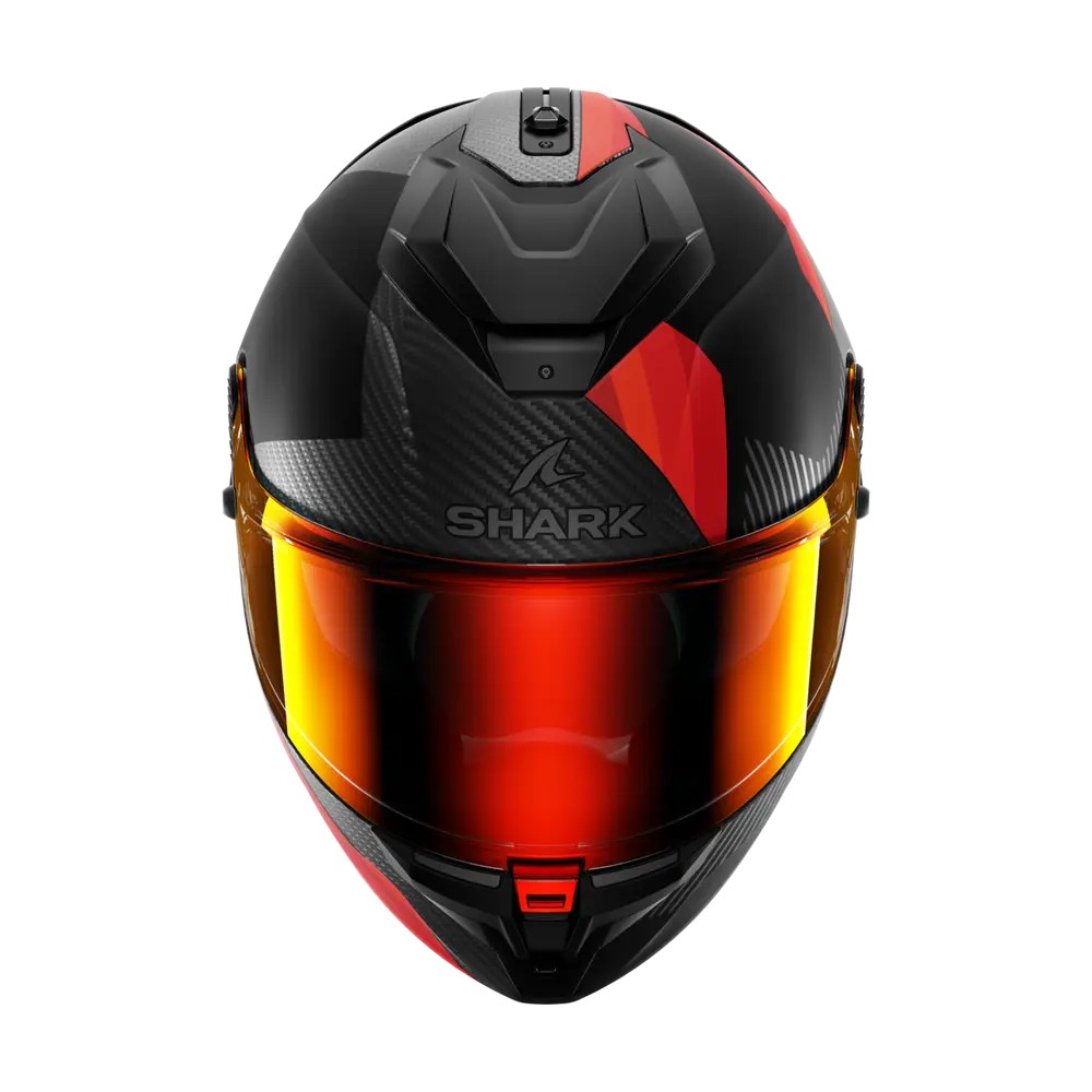SHARK integral motorcycle helmet SPARTAN GT PRO DOKHTA CARBON orange / anthracite