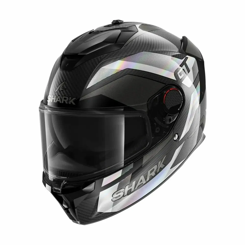 SHARK casque moto intégral SPARTAN GT PRO RITMO CARBON anthracite / iridescent