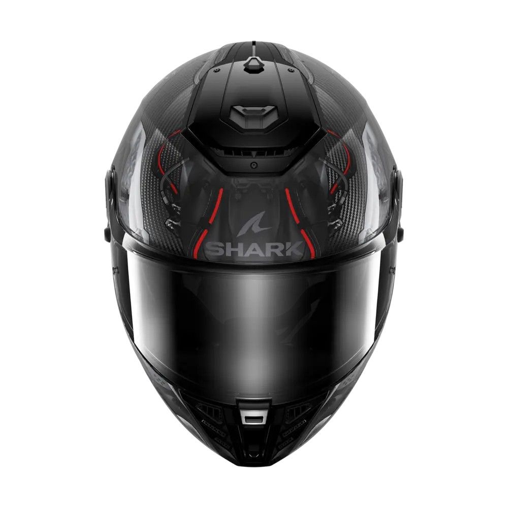 SHARK casque moto intégral SPARTAN RS CARBON XBOT carbone / anthracite / rouge