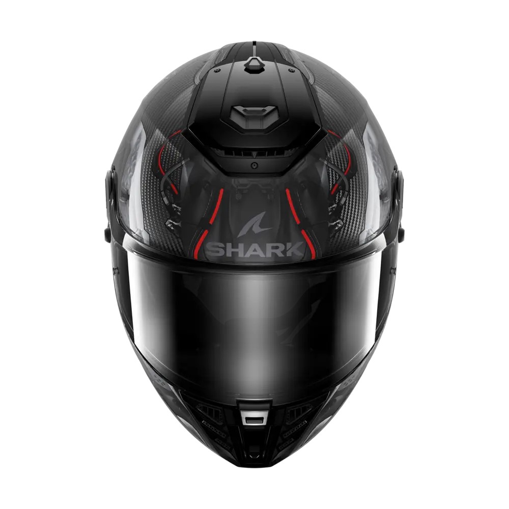 SHARK integral motorcycle helmet SPARTAN RS CARBON XBOT carbon / anthracite / red