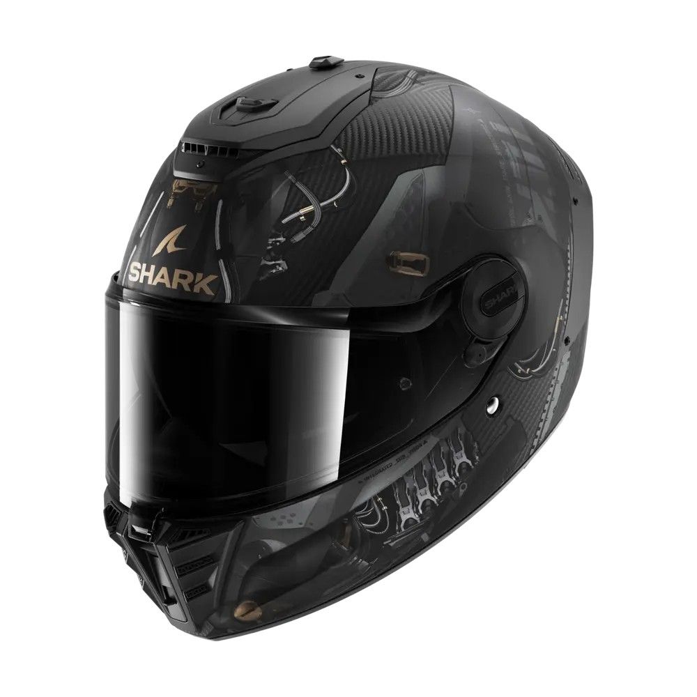 SHARK integral motorcycle helmet SPARTAN RS CARBON XBOT carbon / anthracite / cupper